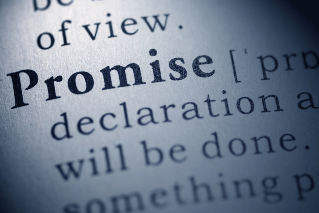 “He is the man of his word…”